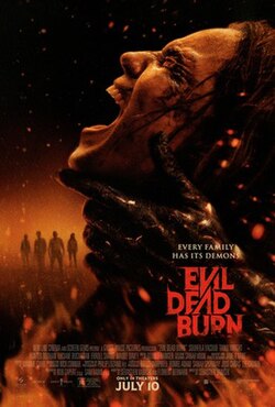 Evil Dead Burn poster